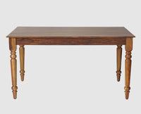 Belgium 6 Seater Dining Set With 4 Chairs & Bench - Dining Set - Furniselan - Teak-Finish