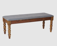 Belgium 6 Seater Dining Set With 4 Chairs & Bench - Dining Set - Furniselan - Teak-Finish
