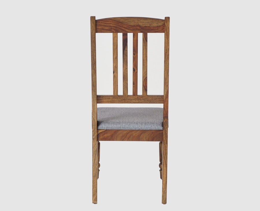Belgium 6 Seater Dining Set With 6 Chairs - Dining Set - Furniselan - Teak-Finish