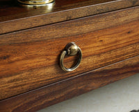 Belgium Entertainment Unit Tv Cabinet Two Door - Furniselan - Teak-Finish