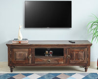 Belgium Entertainment Unit Tv Cabinet Two Door - Furniselan - Grey-Finish