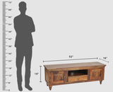 Belgium Entertainment Unit Tv Cabinet Two Door - Furniselan - Teak-Finish