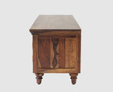 Belgium Entertainment Unit Tv Cabinet Two Door - Furniselan - Teak-Finish