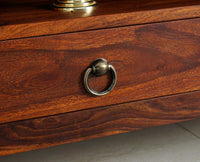 Belgium Entertainment Unit Tv Cabinet Two Door - Furniselan - Maple-Finish