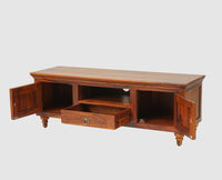 Belgium Entertainment Unit Tv Cabinet Two Door - Furniselan - Maple-Finish