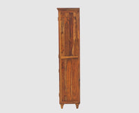 Belgium Glass Doors Book Case - Furniselan - Teak-Finish