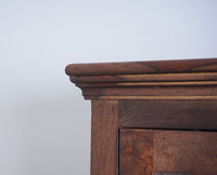 Belgium Glass Doors Book Case - Furniselan - Grey-Finish