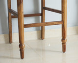 Belgium Sheesham Wood bar Chair - Bar Chairs - Furniselan - Teak-Finish