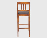 Belgium Sheesham Wood bar Chair - Bar Chairs - Furniselan - Maple-Finish