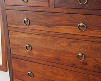 Belgium Sheesham Wood Chest Of Drawer - Furniselan - Maple-Finish