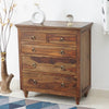 Belgium Sheesham Wood Chest Of Drawer - Furniselan - Teak-Finish