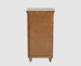 Belgium Sheesham Wood Tall Chest Of Drawer - Furniselan - Teak-Finish
