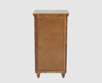 Belgium Sheesham Wood Tall Chest Of Drawer - Furniselan - Teak-Finish