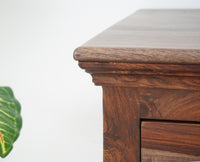 Belgium Sheesham Wood Tall Chest Of Drawer - Furniselan - Grey-Finish