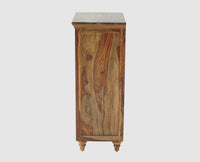 Belgium Sheesham Wood Tall Chest Of Drawer - Furniselan - Teak-Finish