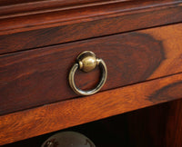 Belgium Solid Wood Bedside Table - Furniselan - Maple-Finish