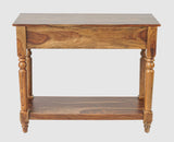 Belgium Solid Wood Console Table - Furniselan - Teak-Finish