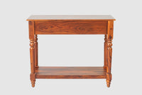 Belgium Solid Wood Console Table - Furniselan - Maple-Finish