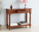 Belgium Solid Wood Console Table - Furniselan - Maple-Finish