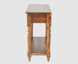 Belgium Solid Wood Console Table - Furniselan - Teak-Finish