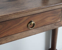 Belgium Solid Wood Console Table - Furniselan - Grey-Finish