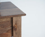 Belgium Solid Wood Console Table - Furniselan - Grey-Finish