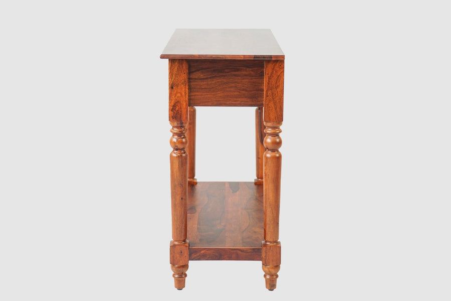 Belgium Solid Wood Console Table - Furniselan - Maple-Finish
