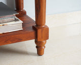 Belgium Solid Wood Console Table - Furniselan - Maple-Finish
