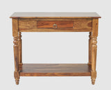 Belgium Solid Wood Console Table - Furniselan - Teak-Finish