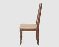Belgium Solid Wood Dining Chair Set - Dining Chair - Furniselan - Grey-Finish