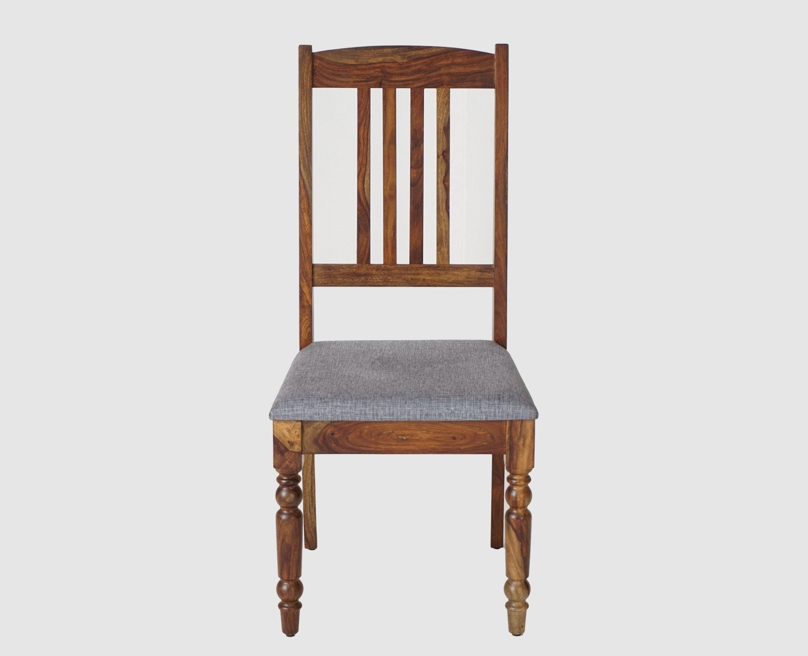 Belgium Solid Wood Dining Chair Set - Dining Chair - Furniselan  - Teak-Finish