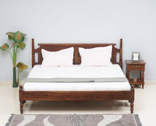 Belgium Solid Wood King Size Bed