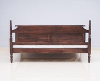 Belgium Solid Wood Queen Size Bed - Furniselan-Grey-Finish