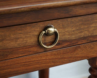 Belgium Solid Wood Side Table - Furniselan - Teak-Finish