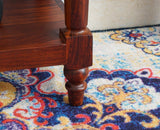 Belgium Solid Wood Side Table - Furniselan - Maple-Finish