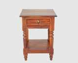 Belgium Solid Wood Side Table - Furniselan - Maple-Finish
