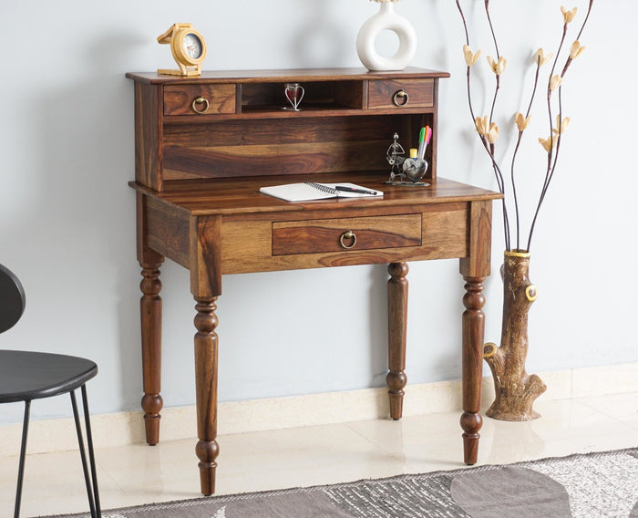 Belgium Solid Wood Study Table - Furniselan