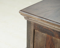 Belgium Solid Wood Trunk Box - Furniselan - Grey-Finish