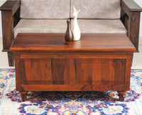 Belgium Solid Wood Trunk Box - Furniselan - Maple-Finish