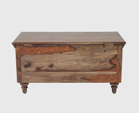 Belgium Solid Wood Trunk Box - Furniselan - Grey-Finish