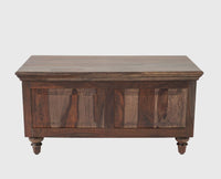 Belgium Solid Wood Trunk Box - Furniselan - Grey-Finish