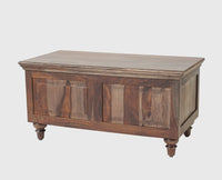 Belgium Solid Wood Trunk Box - Furniselan - Grey-Finish