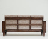 Bikaner Sheesham Wood 3 Seater Sofa - Three Seater Sofa - Furniselan - Grey-Finish