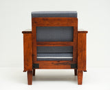 Bikaner Sheesham Wood 5 Seater Sofa With Coffee Table-3+1+1+Table - sofa - Furniselan - Maple-Finish