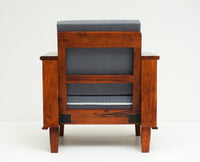 Bikaner Sheesham Wood 5 Seater Sofa With Coffee Table-3+1+1+Table - sofa - Furniselan - Maple-Finish