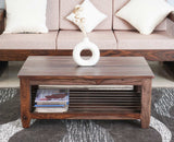 Bikaner Sheesham Wood 5 Seater Sofa With Coffee Table-3+1+1+Table - sofa - Furniselan - Grey-Finish