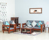 Bikaner Sheesham Wood 5 Seater Sofa With Coffee Table-3+1+1+Table - sofa - FurniselanFurniselan