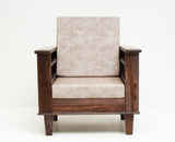 Bikaner Sheesham Wood 5 Seater Sofa With Coffee Table-3+1+1+Table - sofa - Furniselan - Grey-Finish
