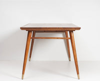 Boston Solid Wood Rattan Cane Dining Table Eight Seater Set (Copy) Furniselan Brown-Finish