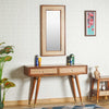 Boston Solid Wood Rattan Cane Dressor - Dressers & Mirrors - Furniselan Brown-Finish